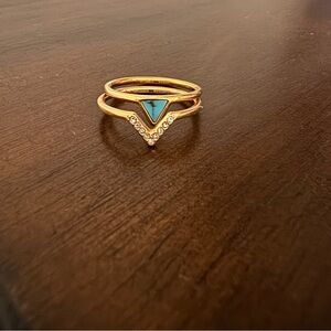 Fossil Size 8 Stackable Rings